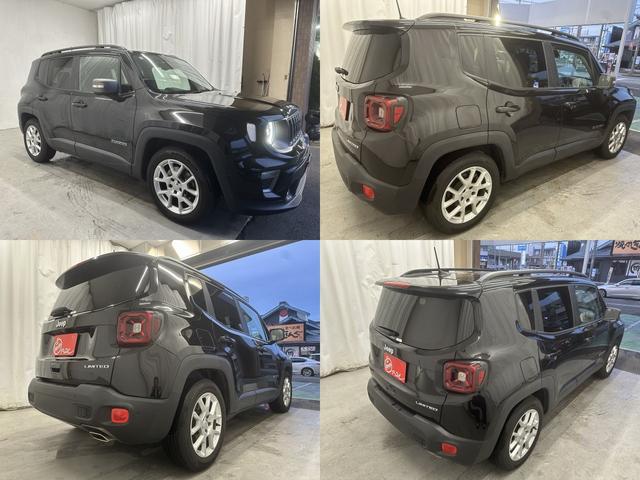 ジープ・レネゲード リミテッド 後期 純正8.4インチナビ フルセグTV USB AUX Bluetooth バックカメラ ビルトインETC2.0 純正前後ドラレコ 駐車モード付 スマートキー2コ タイヤ溝4本9mm ユーザー買取(12枚目)