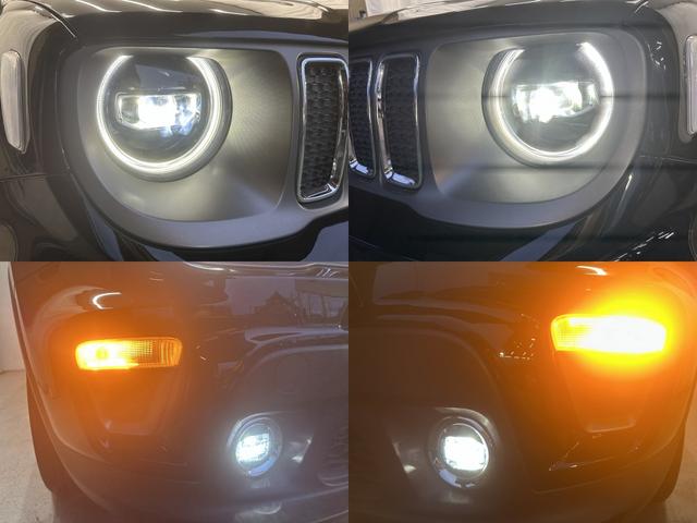 ジープ・レネゲード リミテッド 後期 純正8.4インチナビ フルセグTV USB AUX Bluetooth バックカメラ ビルトインETC2.0 純正前後ドラレコ 駐車モード付 スマートキー2コ タイヤ溝4本9mm ユーザー買取(18枚目)