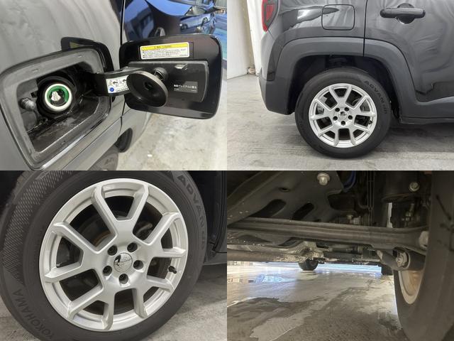 ジープ・レネゲード リミテッド 後期 純正8.4インチナビ フルセグTV USB AUX Bluetooth バックカメラ ビルトインETC2.0 純正前後ドラレコ 駐車モード付 スマートキー2コ タイヤ溝4本9mm ユーザー買取(26枚目)