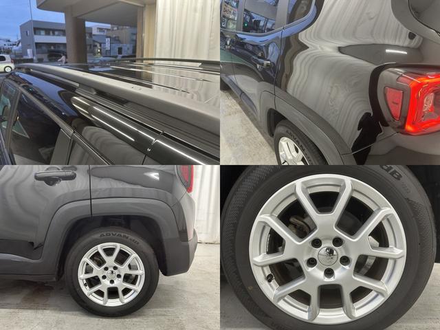 ジープ・レネゲード リミテッド 後期 純正8.4インチナビ フルセグTV USB AUX Bluetooth バックカメラ ビルトインETC2.0 純正前後ドラレコ 駐車モード付 スマートキー2コ タイヤ溝4本9mm ユーザー買取(33枚目)