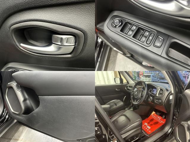 ジープ・レネゲード リミテッド 後期 純正8.4インチナビ フルセグTV USB AUX Bluetooth バックカメラ ビルトインETC2.0 純正前後ドラレコ 駐車モード付 スマートキー2コ タイヤ溝4本9mm ユーザー買取(39枚目)