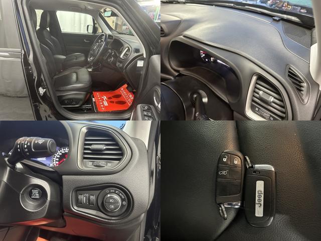 ジープ・レネゲード リミテッド 後期 純正8.4インチナビ フルセグTV USB AUX Bluetooth バックカメラ ビルトインETC2.0 純正前後ドラレコ 駐車モード付 スマートキー2コ タイヤ溝4本9mm ユーザー買取(40枚目)