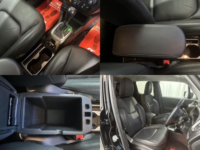 ジープ・レネゲード リミテッド 後期 純正8.4インチナビ フルセグTV USB AUX Bluetooth バックカメラ ビルトインETC2.0 純正前後ドラレコ 駐車モード付 スマートキー2コ タイヤ溝4本9mm ユーザー買取(45枚目)