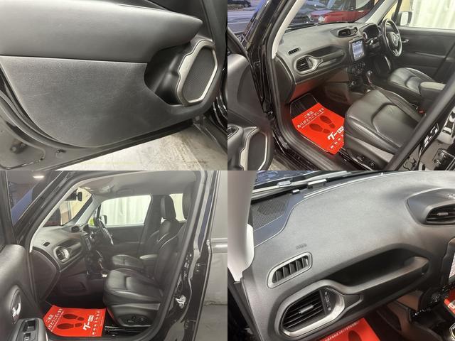 ジープ・レネゲード リミテッド 後期 純正8.4インチナビ フルセグTV USB AUX Bluetooth バックカメラ ビルトインETC2.0 純正前後ドラレコ 駐車モード付 スマートキー2コ タイヤ溝4本9mm ユーザー買取(49枚目)