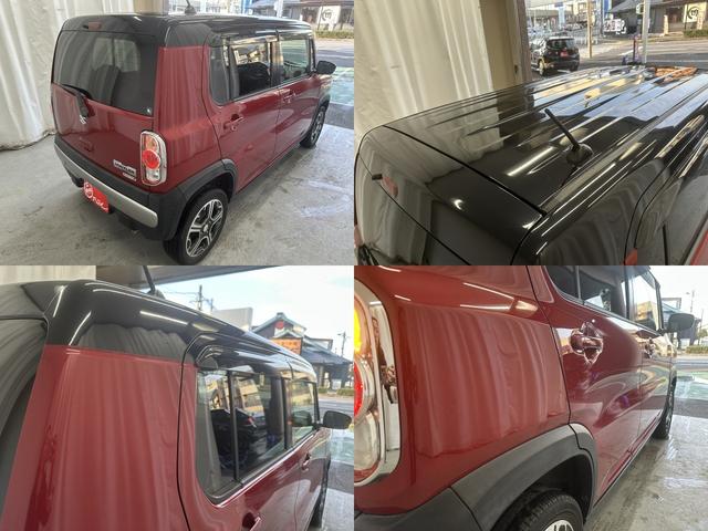 ハスラー Xターボ パナソニックナビ フルセグTV CD DVD SD Bluetooth再生可 ブラックルーフレール シートヒーター HIDヘッド フォグ オートライト ETC レーダーブレーキサポート Pエンジン(24枚目)