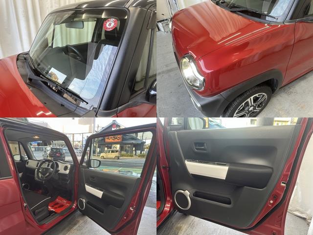 ハスラー Xターボ パナソニックナビ フルセグTV CD DVD SD Bluetooth再生可 ブラックルーフレール シートヒーター HIDヘッド フォグ オートライト ETC レーダーブレーキサポート Pエンジン(34枚目)