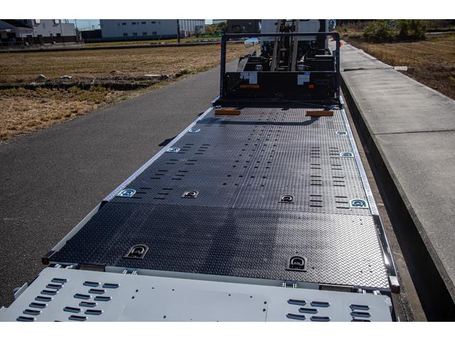 キャンター 　積載車　タイヤ固縛　サイドアオリ開閉　ラジコン　バックカメラ　最大積載量３０００ｋｇ　キーレス　極東フラトップ　レッカー（48枚目）