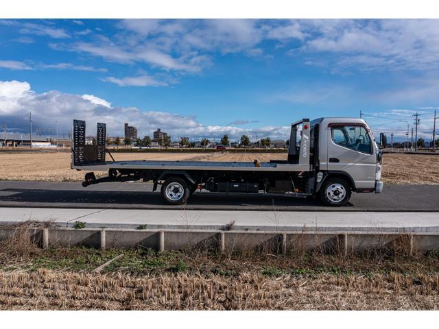 キャンター 　積載車　タイヤ固縛　サイドアオリ開閉　ラジコン　バックカメラ　最大積載量２０００ｋｇ　キーレス　極東フラトップ　レッカー（22枚目）