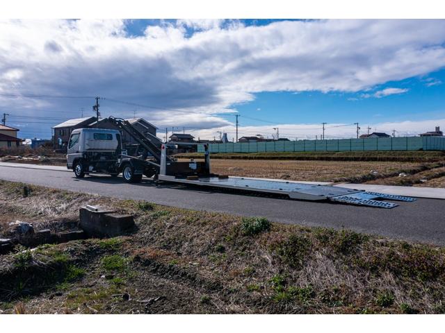 キャンター 　積載車　タイヤ固縛　サイドアオリ開閉　ラジコン　バックカメラ　最大積載量２０００ｋｇ　キーレス　極東フラトップ　レッカー（33枚目）