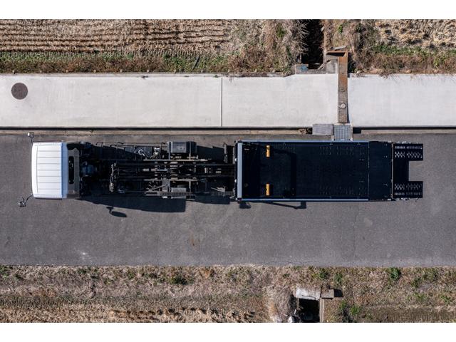 キャンター 　積載車　タイヤ固縛　サイドアオリ開閉　ラジコン　バックカメラ　最大積載量２０００ｋｇ　キーレス　極東フラトップ　レッカー（35枚目）
