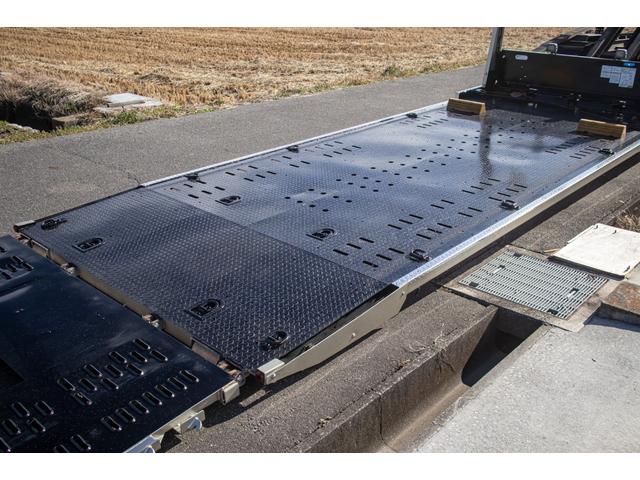 キャンター 　積載車　タイヤ固縛　サイドアオリ開閉　ラジコン　バックカメラ　最大積載量２０００ｋｇ　キーレス　極東フラトップ　レッカー（39枚目）