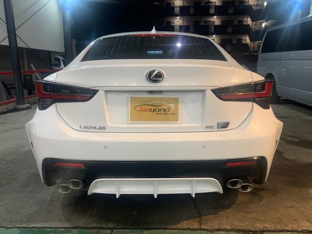 ＲＣ Ｆ ベースグレード　マクレビ・サンルーフ・レーダー探知機・ミラー型前後ドラレコ・オレンジキャリパー・カーボンインパネ・赤黒革シート・パワートランク・パドルシフト・ステアリングヒーター（8枚目）