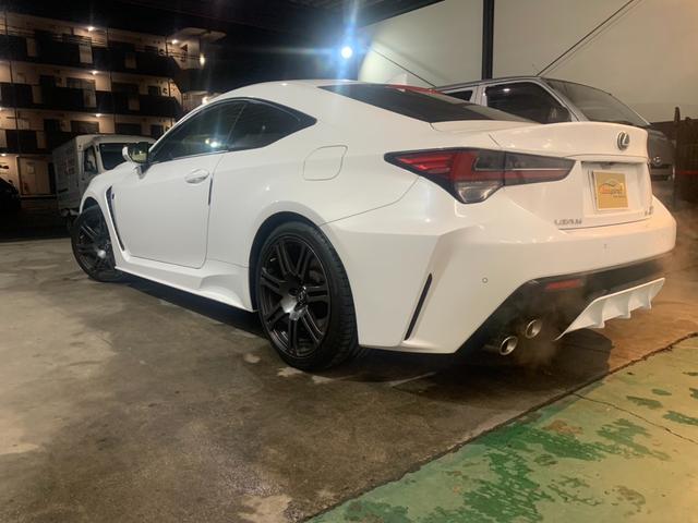 ＲＣ Ｆ ベースグレード　マクレビ・サンルーフ・レーダー探知機・ミラー型前後ドラレコ・オレンジキャリパー・カーボンインパネ・赤黒革シート・パワートランク・パドルシフト・ステアリングヒーター（10枚目）