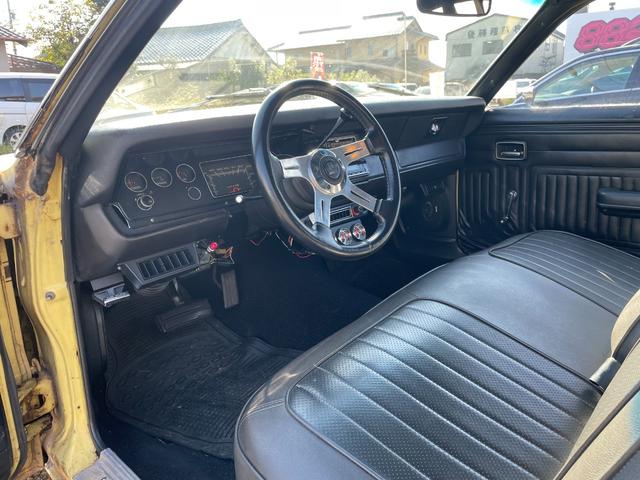 プリムスその他  1974ダスター ゴールドダスター ユーザー買取車 MSDデスビ 電動ファン パワステ 追加3連メーター 黒革 天井張替 グラント製ステアリング KENWOODオーディオ ETC(3枚目)