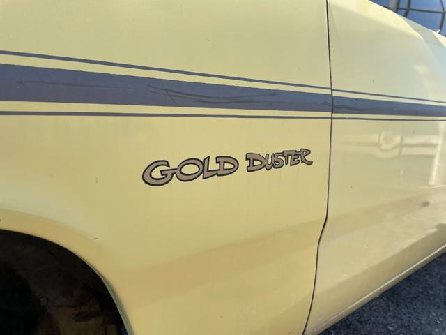 プリムスその他  1974ダスター ゴールドダスター ユーザー買取車 MSDデスビ 電動ファン パワステ 追加3連メーター 黒革 天井張替 グラント製ステアリング KENWOODオーディオ ETC(20枚目)