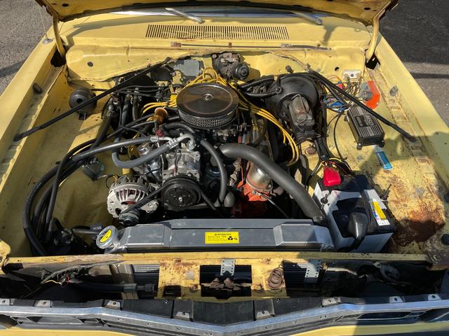 プリムスその他  1974ダスター ゴールドダスター ユーザー買取車 MSDデスビ 電動ファン パワステ 追加3連メーター 黒革 天井張替 グラント製ステアリング KENWOODオーディオ ETC(25枚目)