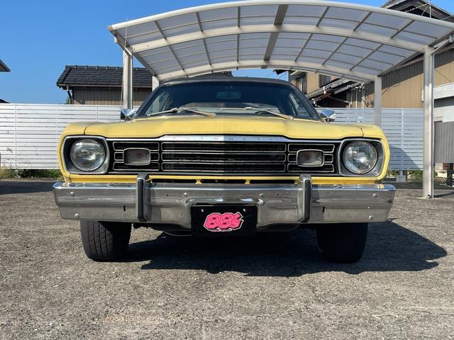 プリムスその他  1974ダスター ゴールドダスター ユーザー買取車 MSDデスビ 電動ファン パワステ 追加3連メーター 黒革 天井張替 グラント製ステアリング KENWOODオーディオ ETC(42枚目)