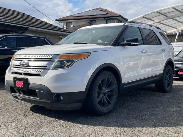 エクスプローラー XLT エコブースト サンルーフ CURTヒッチメンバー ルーフレール ルーフキャリア 黒革 バック・サイドカメラ Bluetooth ETC 純正20インチブラックホイール 革巻きステアリング クルーズコントロール(39枚目)