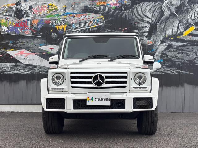 Gクラス G350d ラグジュアリーpkg ブラックレザーシート サンルーフ 純正ナビ 地デジTV バックカメラ レーダー探知機 ETC シートヒーター パーキングセンサー(4枚目)