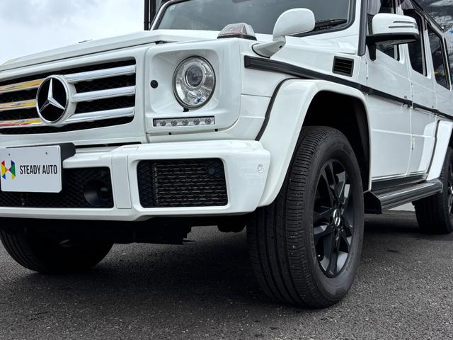 Gクラス G350d ラグジュアリーpkg ブラックレザーシート サンルーフ 純正ナビ 地デジTV バックカメラ レーダー探知機 ETC シートヒーター パーキングセンサー(17枚目)