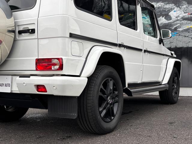 Gクラス G350d ラグジュアリーpkg ブラックレザーシート サンルーフ 純正ナビ 地デジTV バックカメラ レーダー探知機 ETC シートヒーター パーキングセンサー(45枚目)