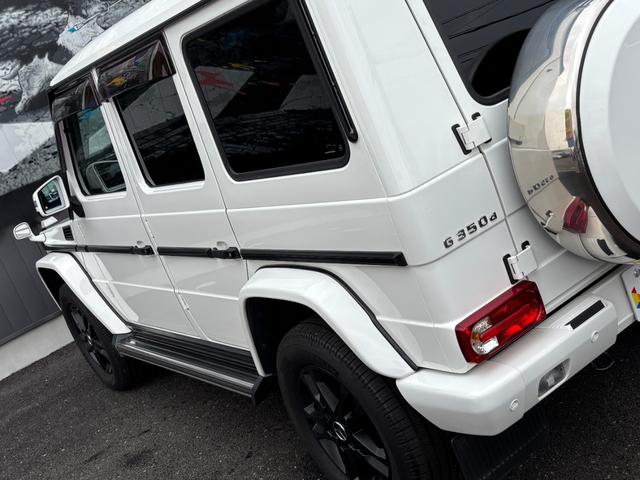 Gクラス G350d ラグジュアリーpkg ブラックレザーシート サンルーフ 純正ナビ 地デジTV バックカメラ レーダー探知機 ETC シートヒーター パーキングセンサー(46枚目)