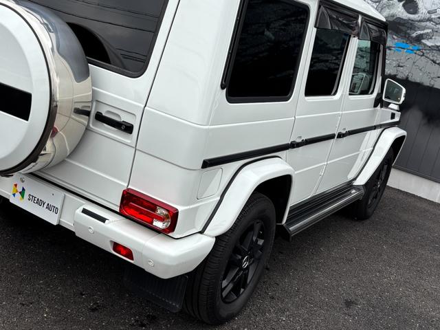 Gクラス G350d ラグジュアリーpkg ブラックレザーシート サンルーフ 純正ナビ 地デジTV バックカメラ レーダー探知機 ETC シートヒーター パーキングセンサー(47枚目)