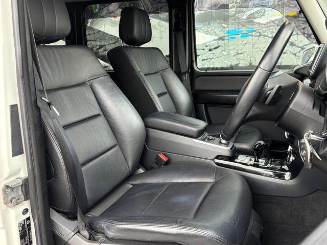 Gクラス G350d ラグジュアリーpkg ブラックレザーシート サンルーフ 純正ナビ 地デジTV バックカメラ レーダー探知機 ETC シートヒーター パーキングセンサー(58枚目)