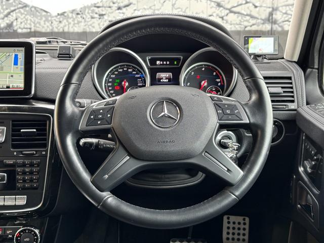 Gクラス G350d ラグジュアリーpkg ブラックレザーシート サンルーフ 純正ナビ 地デジTV バックカメラ レーダー探知機 ETC シートヒーター パーキングセンサー(61枚目)