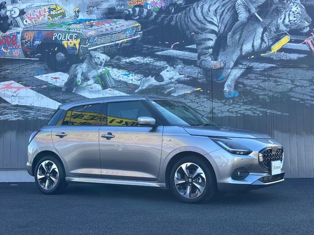 スイフト ハイブリッドMZ メーカー保証継承 純正ディスプレイオーディオ LEDヘッドライト LEDフォグ セーフティサポート 電動パーキング ブレーキホールド 前席シートヒーター BSM 純正16インチAW USBソケット(5枚目)