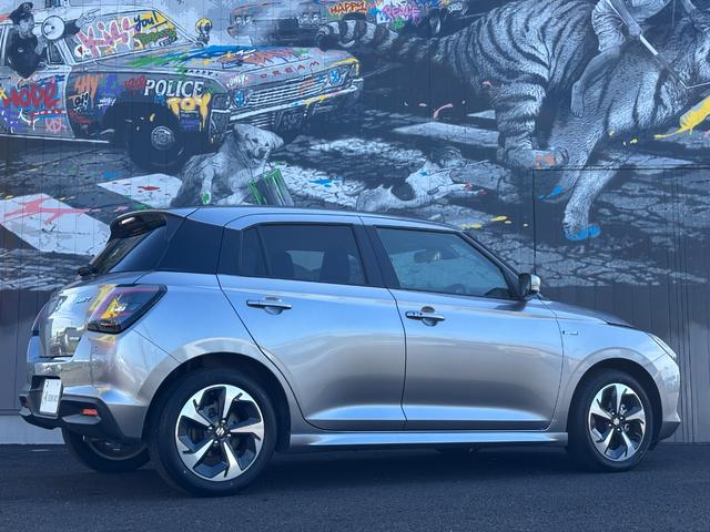 スイフト ハイブリッドMZ メーカー保証継承 純正ディスプレイオーディオ LEDヘッドライト LEDフォグ セーフティサポート 電動パーキング ブレーキホールド 前席シートヒーター BSM 純正16インチAW USBソケット(7枚目)