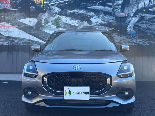 スイフト ハイブリッドMZ メーカー保証継承 純正ディスプレイオーディオ LEDヘッドライト LEDフォグ セーフティサポート 電動パーキング ブレーキホールド 前席シートヒーター BSM 純正16インチAW USBソケット(12枚目)