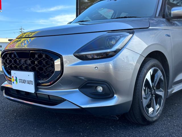 スイフト ハイブリッドMZ メーカー保証継承 純正ディスプレイオーディオ LEDヘッドライト LEDフォグ セーフティサポート 電動パーキング ブレーキホールド 前席シートヒーター BSM 純正16インチAW USBソケット(18枚目)