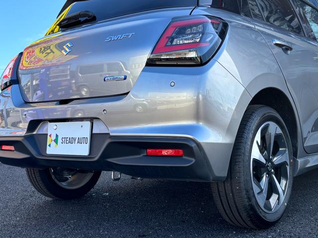 スイフト ハイブリッドMZ メーカー保証継承 純正ディスプレイオーディオ LEDヘッドライト LEDフォグ セーフティサポート 電動パーキング ブレーキホールド 前席シートヒーター BSM 純正16インチAW USBソケット(41枚目)