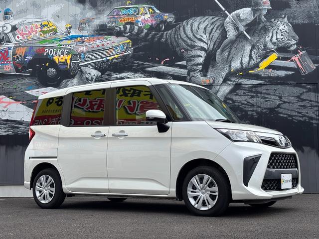 ルーミー G 1年保証付き 社外ナビ バックカメラ 両側パワスラ 前席シートヒーター リア席テーブル スマートアシスト LEDヘッドライト ステアリングスイッチ 前後ソナー オートハイビーム 充電用USB端子(4枚目)