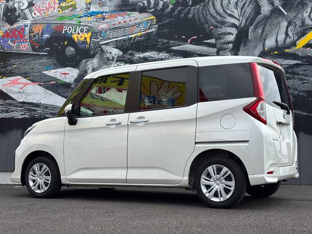 ルーミー G 1年保証付き 社外ナビ バックカメラ 両側パワスラ 前席シートヒーター リア席テーブル スマートアシスト LEDヘッドライト ステアリングスイッチ 前後ソナー オートハイビーム 充電用USB端子(8枚目)