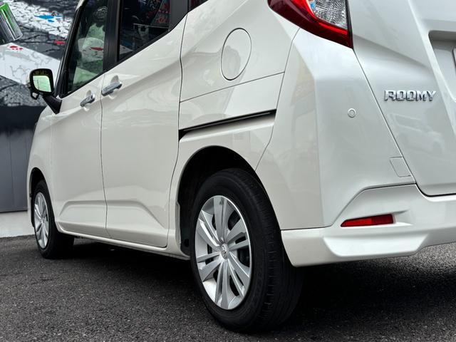 ルーミー G 1年保証付き 社外ナビ バックカメラ 両側パワスラ 前席シートヒーター リア席テーブル スマートアシスト LEDヘッドライト ステアリングスイッチ 前後ソナー オートハイビーム 充電用USB端子(34枚目)