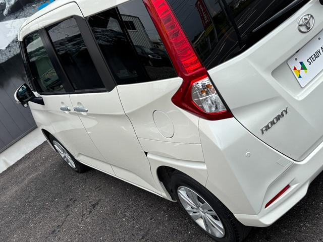 ルーミー G 1年保証付き 社外ナビ バックカメラ 両側パワスラ 前席シートヒーター リア席テーブル スマートアシスト LEDヘッドライト ステアリングスイッチ 前後ソナー オートハイビーム 充電用USB端子(36枚目)