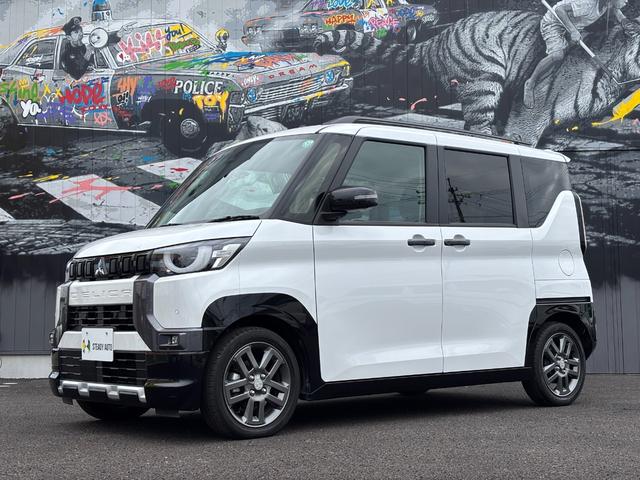 デリカミニ T プレミアム メーカー保証継承 アルパイン11型DA デジタルミラー マルチアラウンドモニター マイパイロット 両側パワースライド ハンドルヒーター 前席シートヒーター 電子パーキング LEDヘッド・フォグ(11枚目)