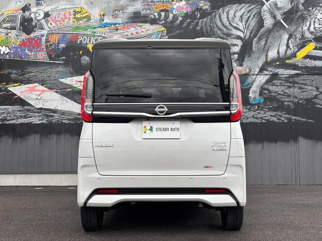 ルークス ハイウェイスター　Ｘ　自社レンタアップ車両　１年保証付　社外ナビ　フルセグＴＶ　全周囲モニター　ＥＴＣ　パワースライドドア　ＬＥＤヘッドライト　ＬＥＤフォグ　エマージェンシーブレーキ　ハイビームアシスト　インテリキー２個（8枚目）