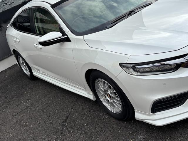 インサイト ＥＸ　１年保証付　無限エアロ　ＢＢＳアルミ　純正ナビ　フルセグＴＶ　リアカメラ　ＬＥＤヘッド　前後ドラレコ　ＥＴＣ　前席シートヒーター・パワーシート　ブラインドスポット　合皮コンビシート　スマートキー２個（21枚目）