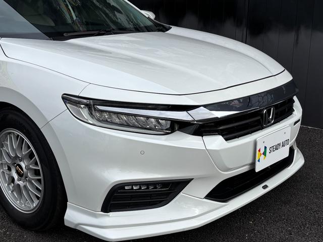 インサイト ＥＸ　１年保証付　無限エアロ　ＢＢＳアルミ　純正ナビ　フルセグＴＶ　リアカメラ　ＬＥＤヘッド　前後ドラレコ　ＥＴＣ　前席シートヒーター・パワーシート　ブラインドスポット　合皮コンビシート　スマートキー２個（23枚目）