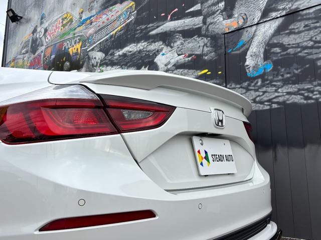 インサイト ＥＸ　１年保証付　無限エアロ　ＢＢＳアルミ　純正ナビ　フルセグＴＶ　リアカメラ　ＬＥＤヘッド　前後ドラレコ　ＥＴＣ　前席シートヒーター・パワーシート　ブラインドスポット　合皮コンビシート　スマートキー２個（30枚目）