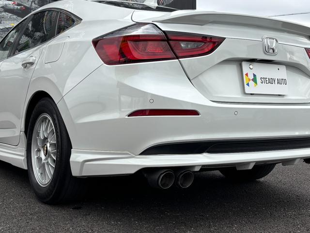 インサイト ＥＸ　１年保証付　無限エアロ　ＢＢＳアルミ　純正ナビ　フルセグＴＶ　リアカメラ　ＬＥＤヘッド　前後ドラレコ　ＥＴＣ　前席シートヒーター・パワーシート　ブラインドスポット　合皮コンビシート　スマートキー２個（32枚目）