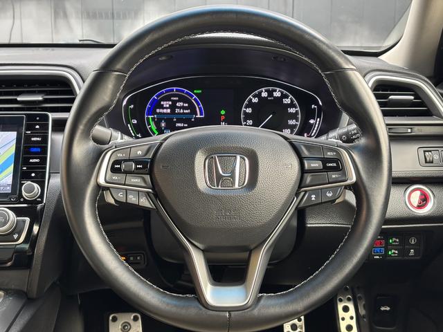 インサイト ＥＸ　１年保証付　無限エアロ　ＢＢＳアルミ　純正ナビ　フルセグＴＶ　リアカメラ　ＬＥＤヘッド　前後ドラレコ　ＥＴＣ　前席シートヒーター・パワーシート　ブラインドスポット　合皮コンビシート　スマートキー２個（49枚目）