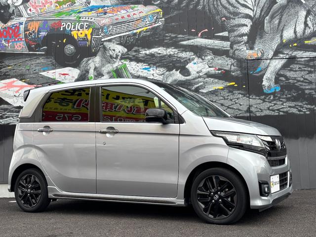 Ｎ－ＷＧＮカスタム Ｇ　ターボＳＳ２トーンカラースタイルパッケージＩＩ　１年保証付　純正ナビ　リアカメラ　ＥＴＣ　前後ドラレコ　フルセグＴＶ　クルーズコントロール　ＨＩＤヘッド　ＬＥＤフォグ　純正１５インチＡＷ　合皮コンビシート　前席シートヒーター　スマートキー２個（5枚目）