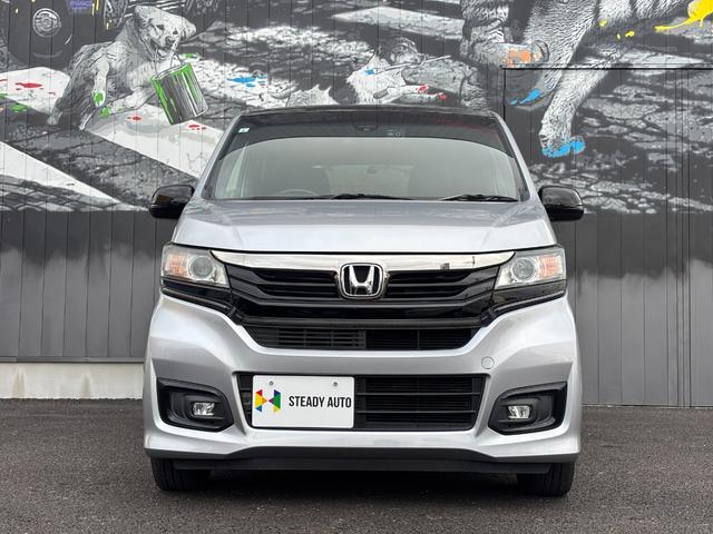 Ｎ－ＷＧＮカスタム Ｇ　ターボＳＳ２トーンカラースタイルパッケージＩＩ　１年保証付　純正ナビ　リアカメラ　ＥＴＣ　前後ドラレコ　フルセグＴＶ　クルーズコントロール　ＨＩＤヘッド　ＬＥＤフォグ　純正１５インチＡＷ　合皮コンビシート　前席シートヒーター　スマートキー２個（12枚目）