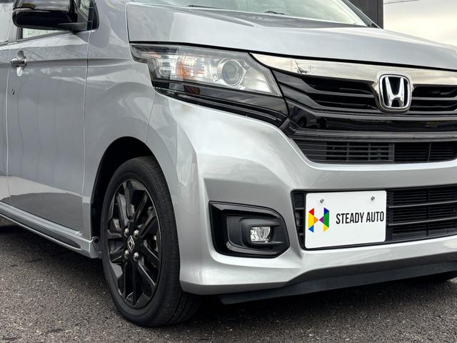 Ｎ－ＷＧＮカスタム Ｇ　ターボＳＳ２トーンカラースタイルパッケージＩＩ　１年保証付　純正ナビ　リアカメラ　ＥＴＣ　前後ドラレコ　フルセグＴＶ　クルーズコントロール　ＨＩＤヘッド　ＬＥＤフォグ　純正１５インチＡＷ　合皮コンビシート　前席シートヒーター　スマートキー２個（17枚目）