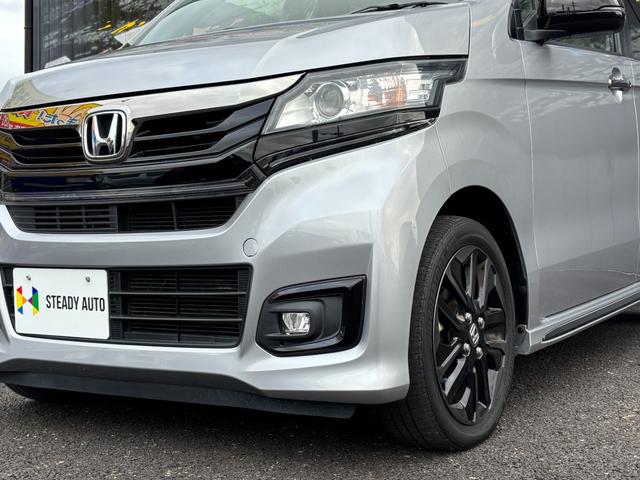 Ｎ－ＷＧＮカスタム Ｇ　ターボＳＳ２トーンカラースタイルパッケージＩＩ　１年保証付　純正ナビ　リアカメラ　ＥＴＣ　前後ドラレコ　フルセグＴＶ　クルーズコントロール　ＨＩＤヘッド　ＬＥＤフォグ　純正１５インチＡＷ　合皮コンビシート　前席シートヒーター　スマートキー２個（18枚目）