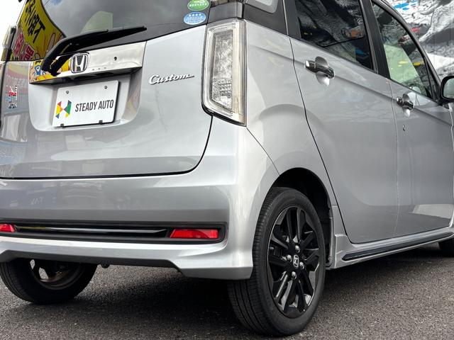 Ｎ－ＷＧＮカスタム Ｇ　ターボＳＳ２トーンカラースタイルパッケージＩＩ　１年保証付　純正ナビ　リアカメラ　ＥＴＣ　前後ドラレコ　フルセグＴＶ　クルーズコントロール　ＨＩＤヘッド　ＬＥＤフォグ　純正１５インチＡＷ　合皮コンビシート　前席シートヒーター　スマートキー２個（37枚目）